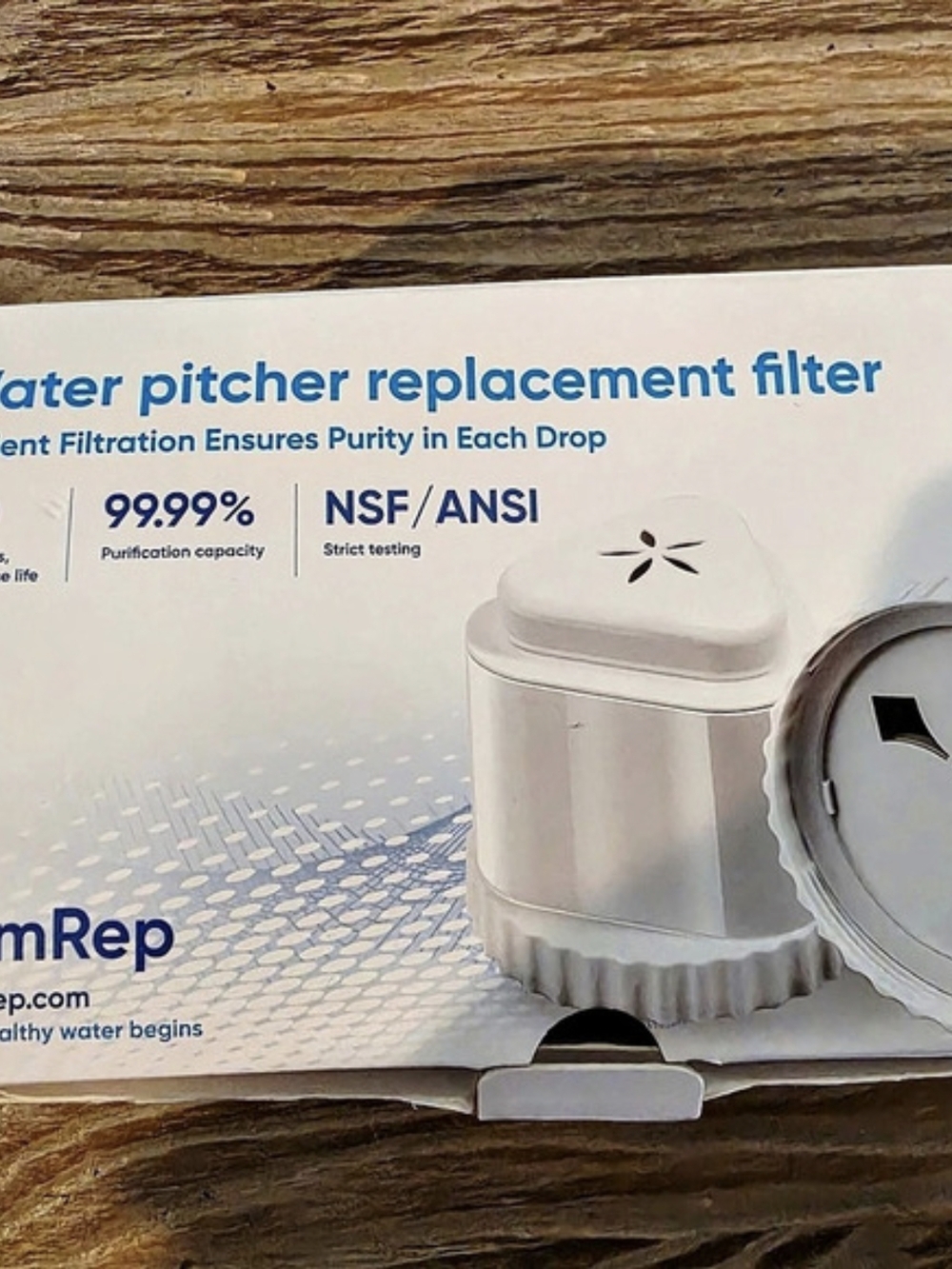 Water Pitcher Filter Replacement Epic Seychelle Aquagear 150 Gallon 2 Units